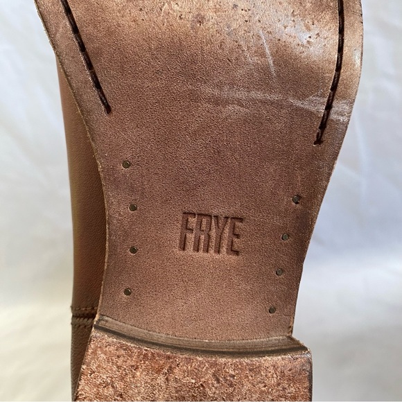 Frye Melissa 2-Button Cognac Leather Boot - Picture 12 of 12